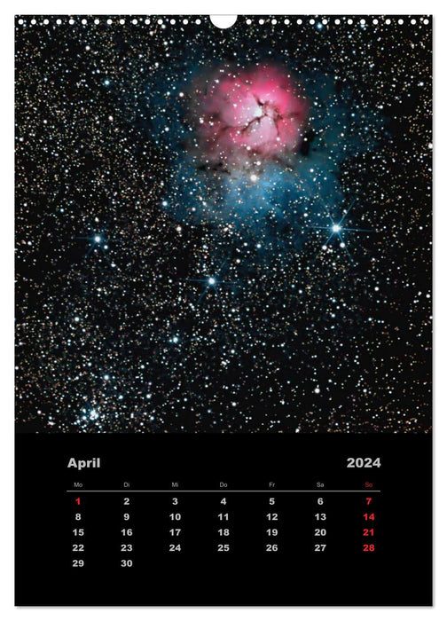 Wunderbares Universum (CALVENDO Wandkalender 2024)