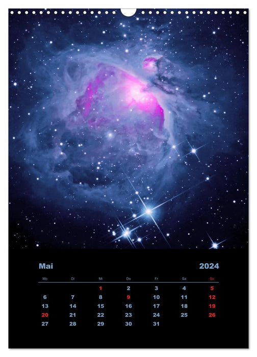 Wonderful universe (CALVENDO wall calendar 2024) 
