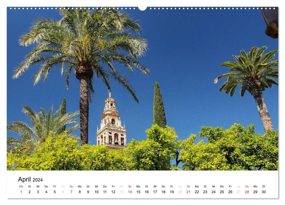 Fotoimpressionen aus Andalusien (CALVENDO Wandkalender 2024)