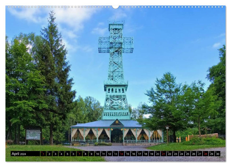 Der Harz - Schönstes Mittelgebirge Deutschlands (CALVENDO Wandkalender 2024)