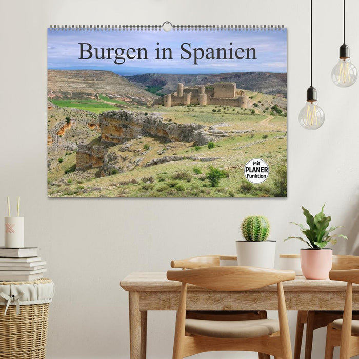 Burgen in Spanien (CALVENDO Wandkalender 2024)