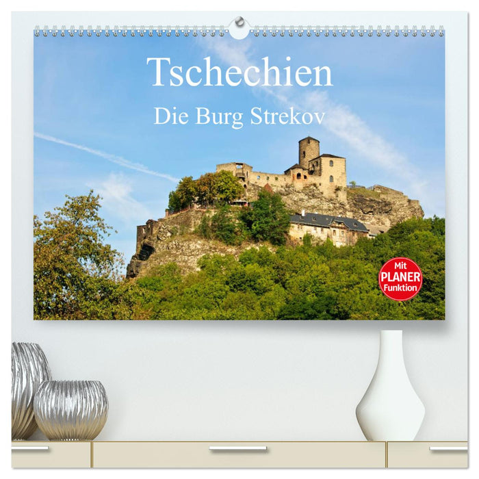 Tschechien - Die Burg Strekov (CALVENDO Premium Wandkalender 2024)