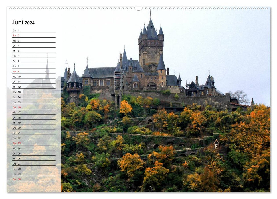 On the beautiful Moselle (CALVENDO wall calendar 2024) 