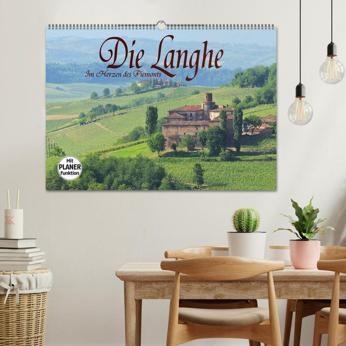 Die Langhe - Im Herzen des Piemonts (CALVENDO Wandkalender 2024)