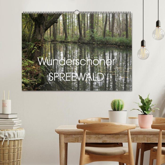 Wunderschöner Spreewald (CALVENDO Wandkalender 2024)