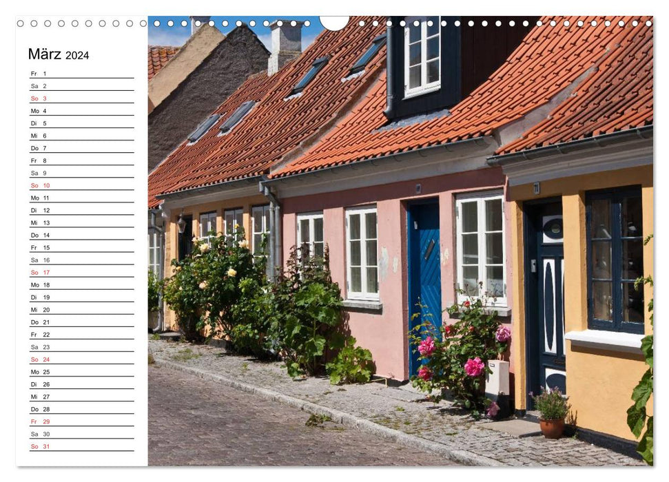 Island Ærø - Pearl of the Danish South Seas (CALVENDO wall calendar 2024) 