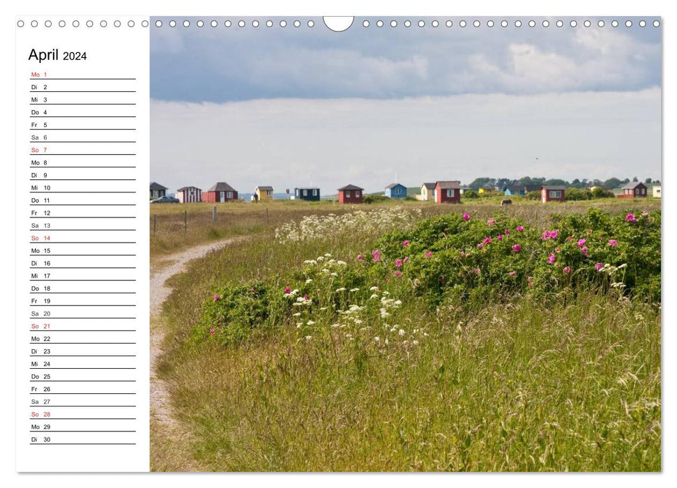 Île Ærø - Perle des mers du Sud danoises (calendrier mural CALVENDO 2024) 