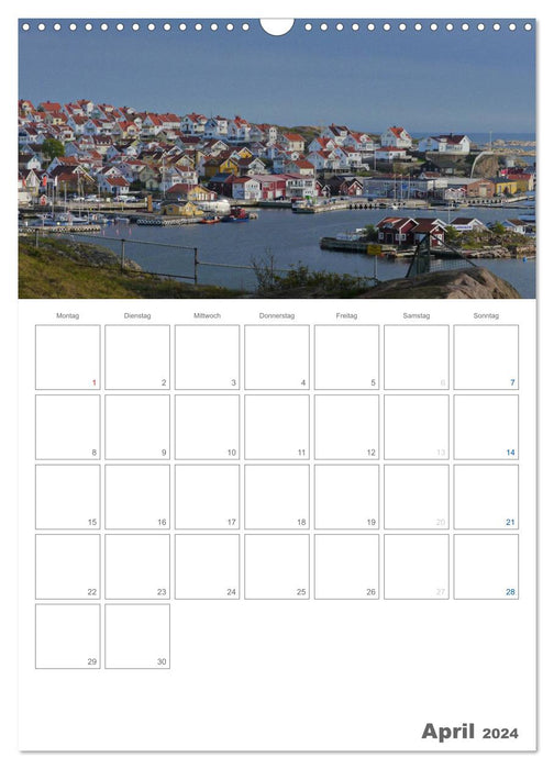 Typisch Schwedisch Bohuslän (CALVENDO Wandkalender 2024)