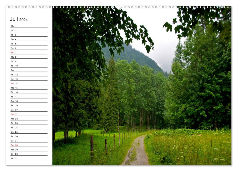 Natur am Tegernsee (CALVENDO Premium Wandkalender 2024)