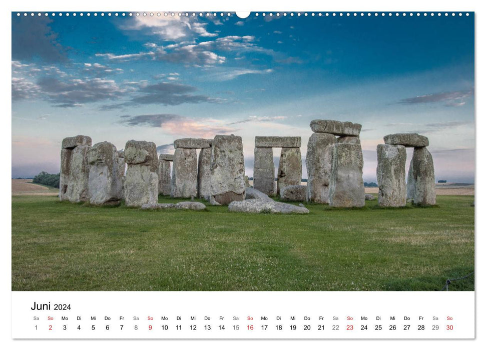 Foto-Momente Süd-England - Magische Orte (CALVENDO Wandkalender 2024)