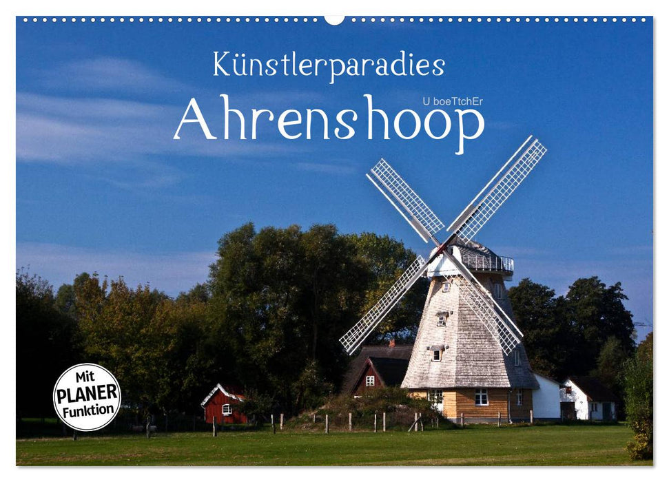 Künstlerparadies Ahrenshoop (CALVENDO Wandkalender 2024)