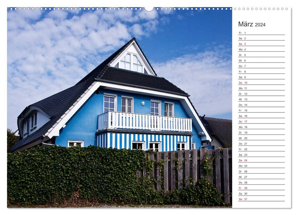 Künstlerparadies Ahrenshoop (CALVENDO Wandkalender 2024)