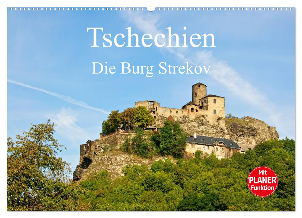 Tschechien - Die Burg Strekov (CALVENDO Wandkalender 2024)