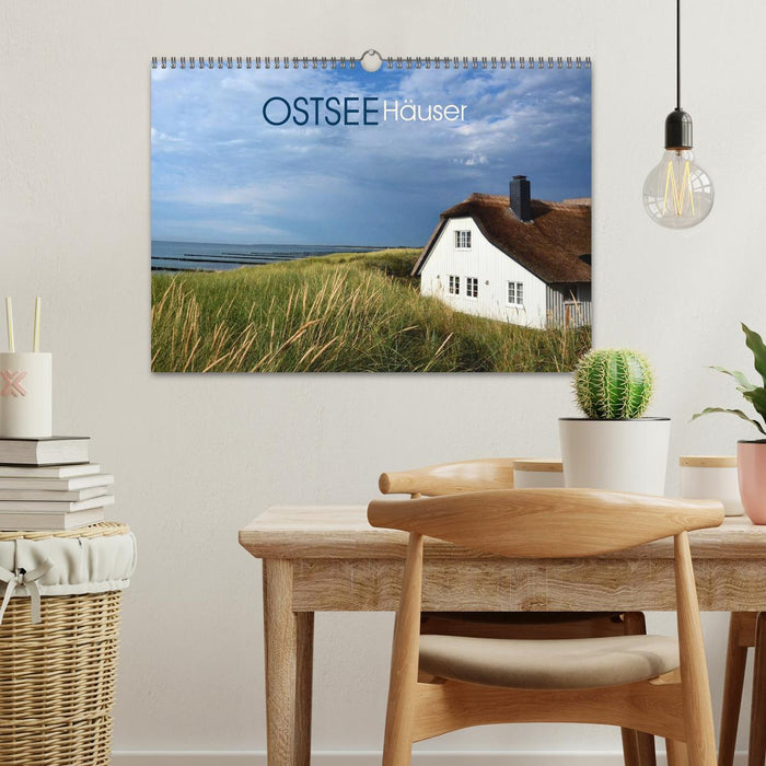 Baltic Sea houses (CALVENDO wall calendar 2024) 