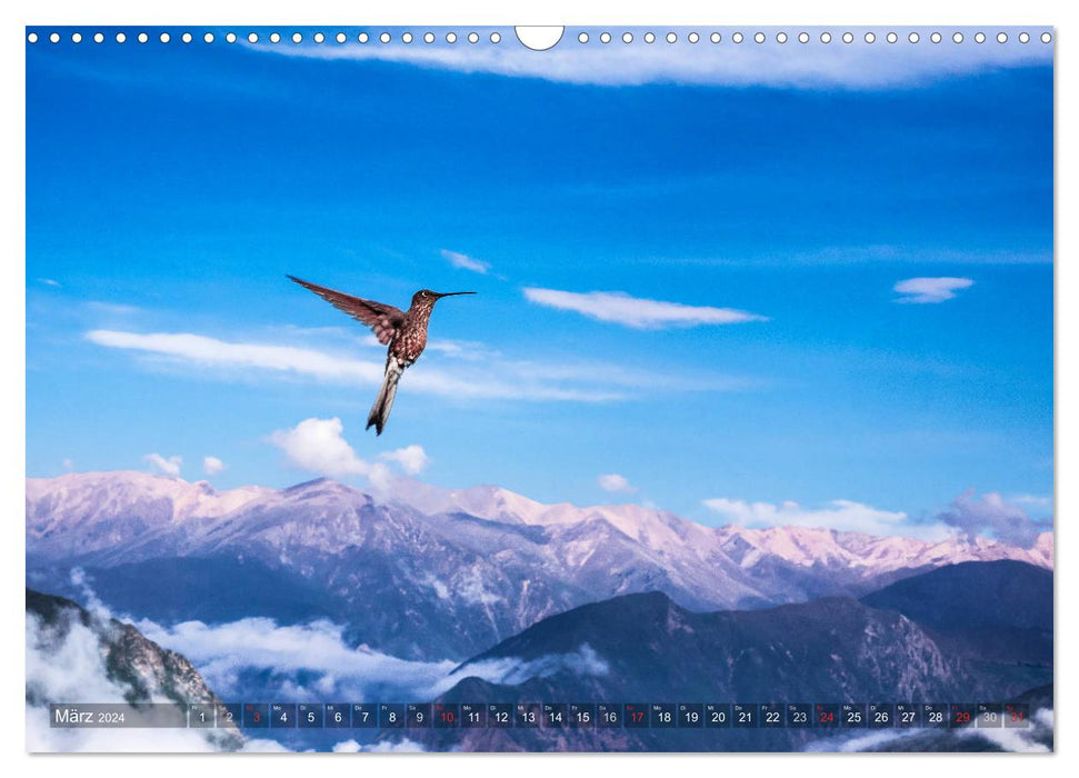 Peru and Bolivia - dream landscapes (CALVENDO wall calendar 2024) 