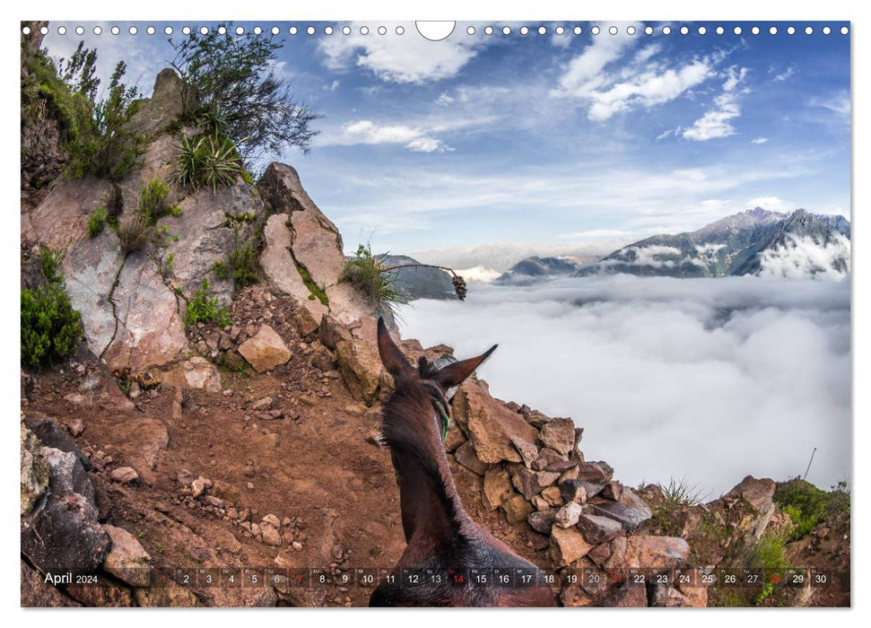 Peru and Bolivia - dream landscapes (CALVENDO wall calendar 2024) 