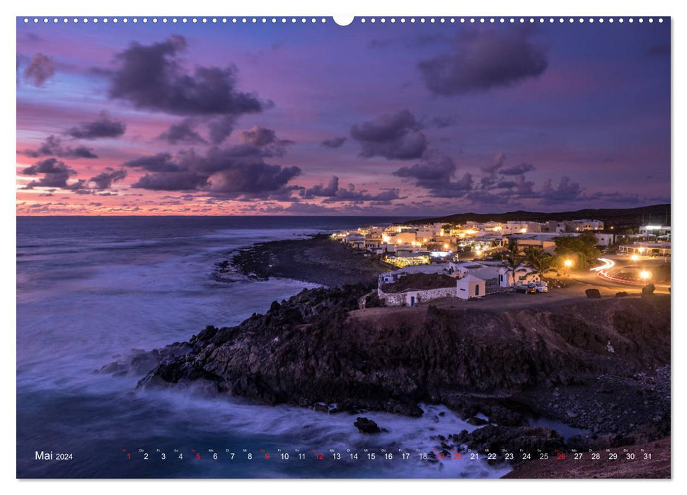 Lanzarote - beauté brute (Calendrier mural CALVENDO 2024) 