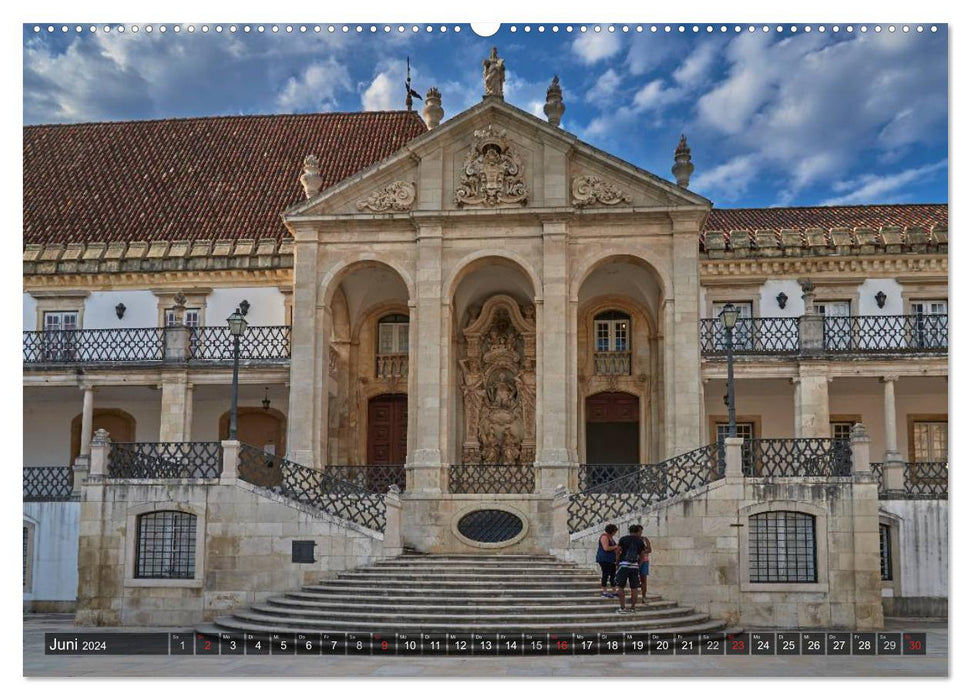 Portugal - Pictures of three cities (CALVENDO wall calendar 2024) 