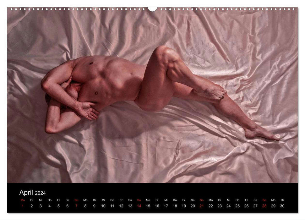 MEN - ACTS BETWEEN STRENGTH AND SENSUALITY (CALVENDO wall calendar 2024) 