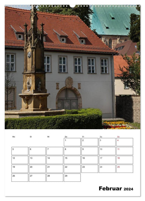 Mon Erfurt (calendrier mural CALVENDO 2024) 