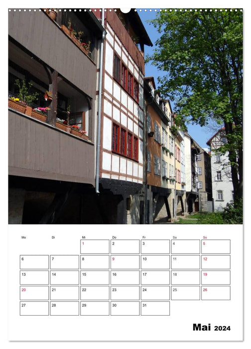 Mon Erfurt (calendrier mural CALVENDO 2024) 