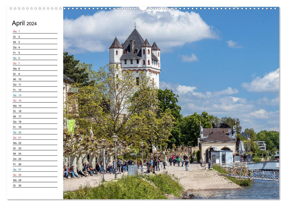 Rheingau - Rhein Riesling Kultur (CALVENDO Premium Wandkalender 2024)