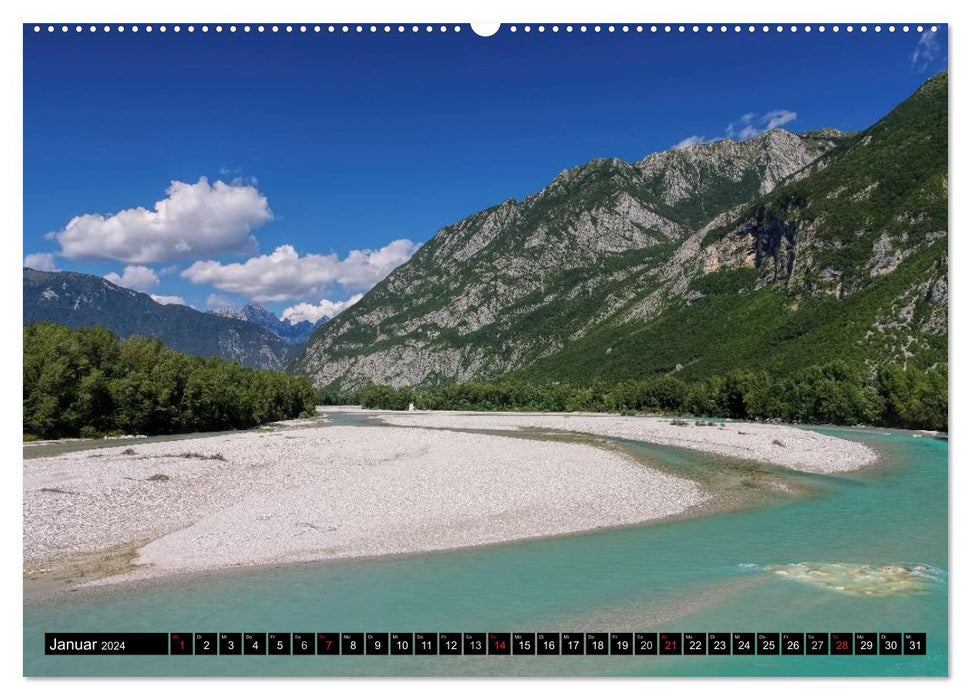 Frioul-Vénétie Julienne - Le magnifique nord-est de l'Italie (calendrier mural CALVENDO 2024) 