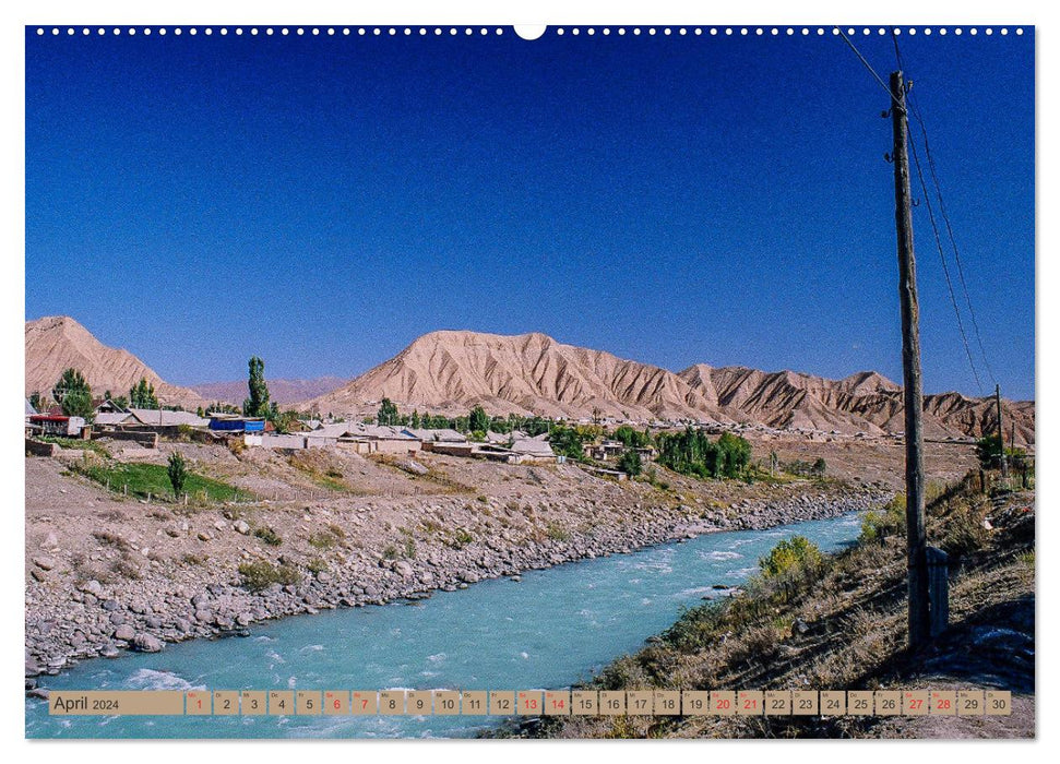 Seidenstraße - Khiva bis Lanzhou (CALVENDO Premium Wandkalender 2024)