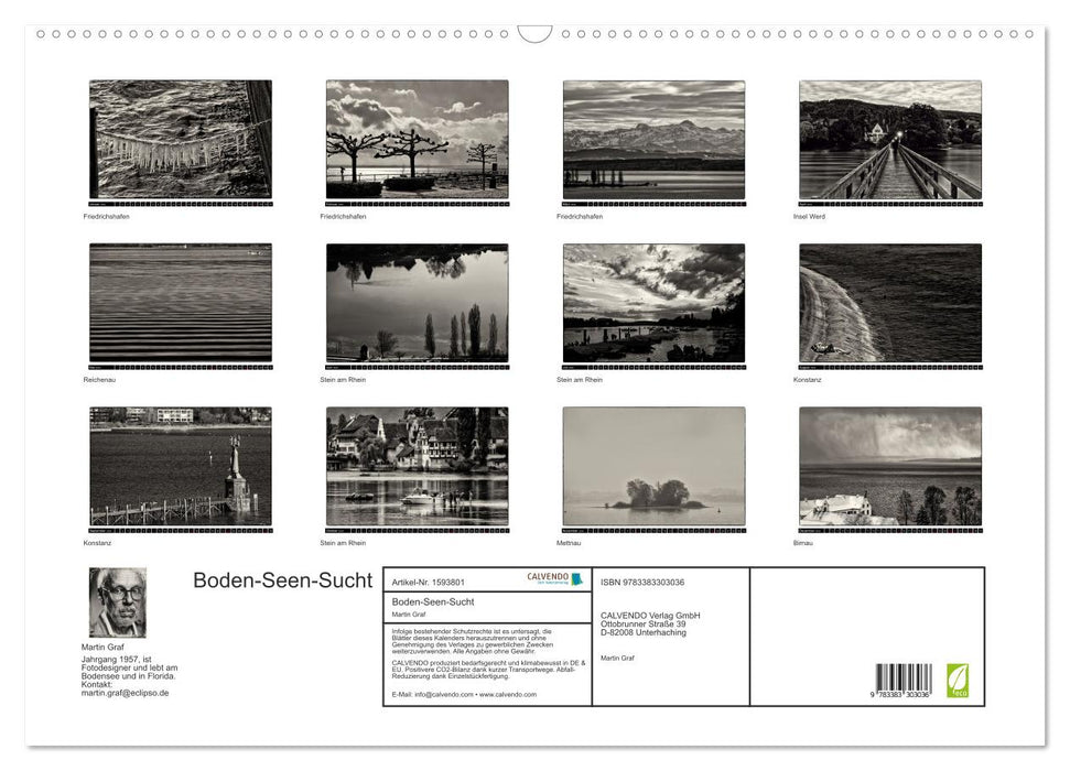 Boden-Seen-Sucht (CALVENDO Wandkalender 2024)