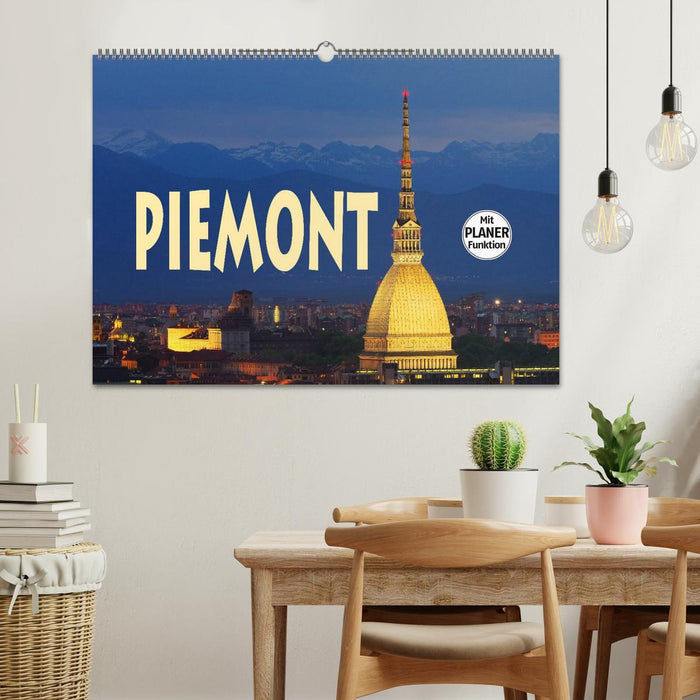 Piémont (Calendrier mural CALVENDO 2024) 