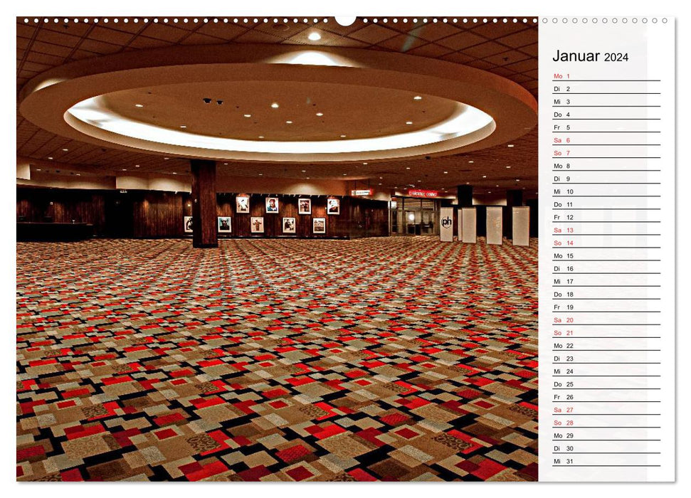 Las Vegas - Die bunte Welt der Casinos (CALVENDO Premium Wandkalender 2024)
