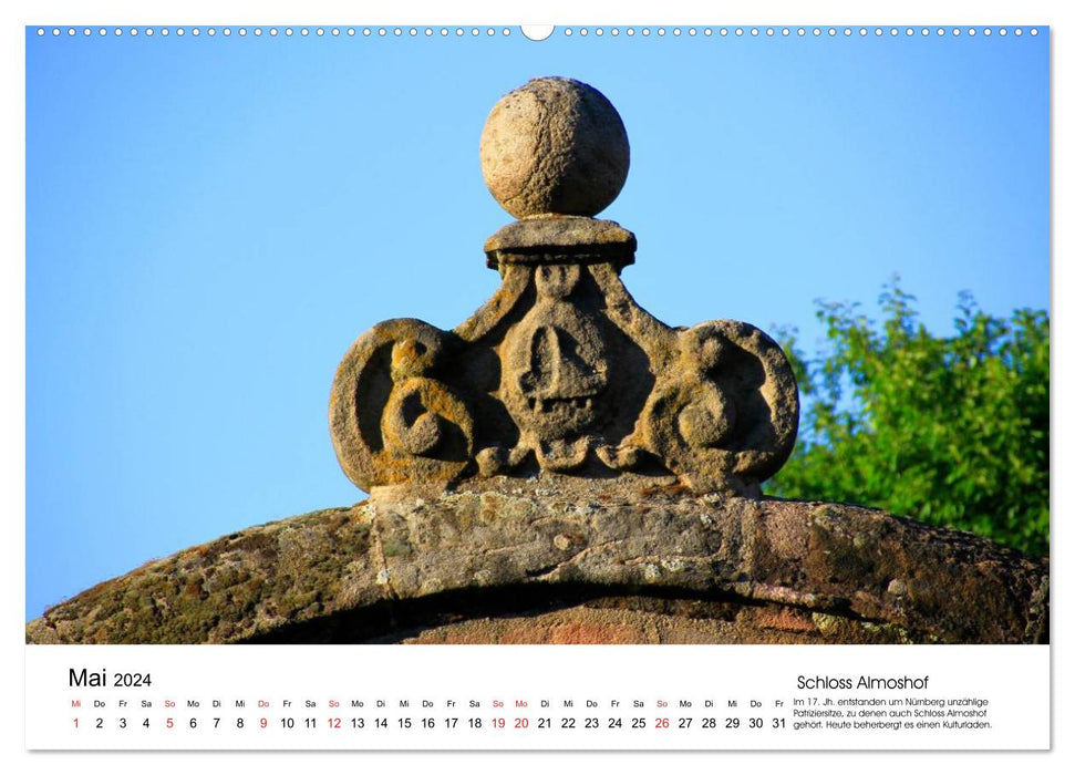 Deutschlands Burgen - Von der Burg zum Schloss (CALVENDO Wandkalender 2024)