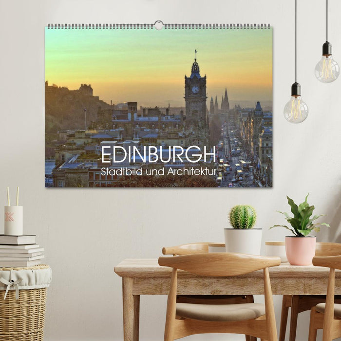 EDINBURGH cityscape and architecture (CALVENDO wall calendar 2024) 