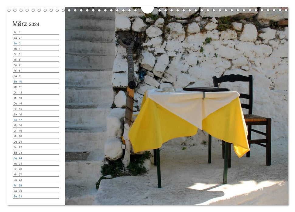 My Greece - Favorite Places (CALVENDO Wall Calendar 2024) 