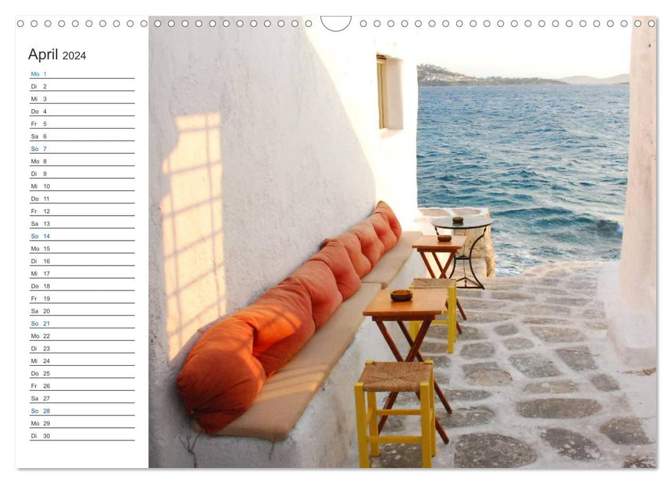 My Greece - Favorite Places (CALVENDO Wall Calendar 2024) 