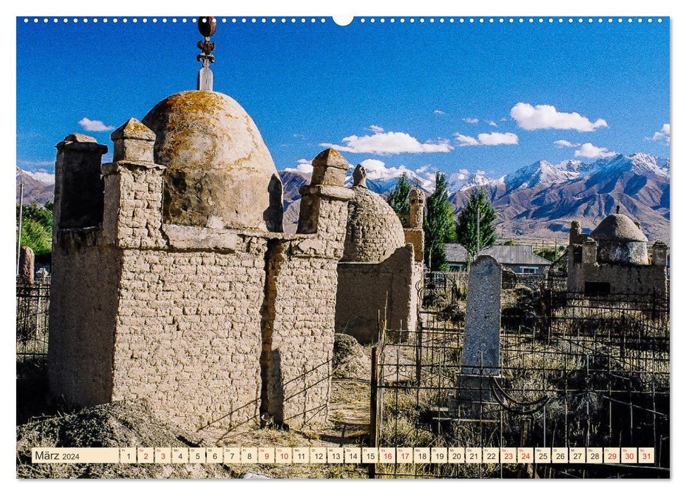 Silk Road - Khiva to Lanzhou (CALVENDO wall calendar 2024) 