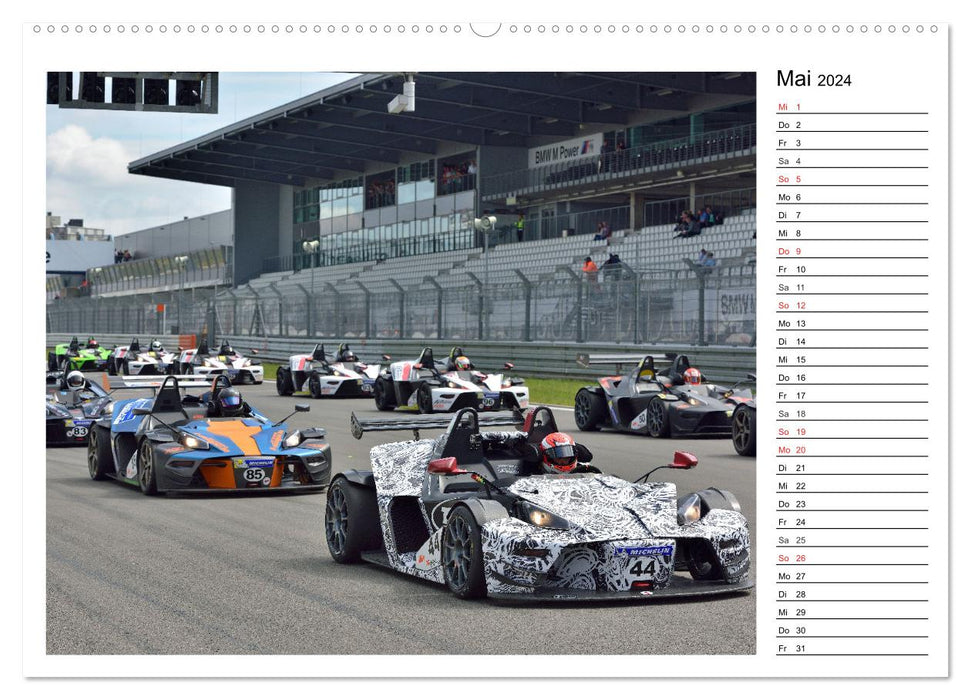 Faszination Motorsport am Nürburgring (CALVENDO Premium Wandkalender 2024)