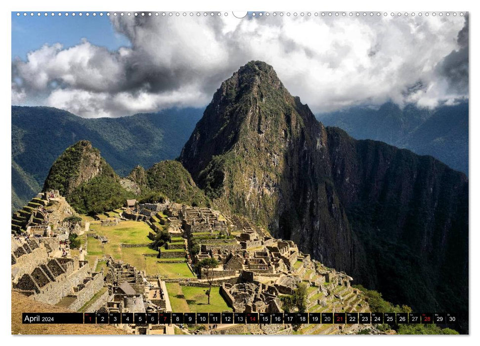 Pérou - Bolivie. Un voyage sud-américain dans deux pays (calendrier mural CALVENDO 2024) 