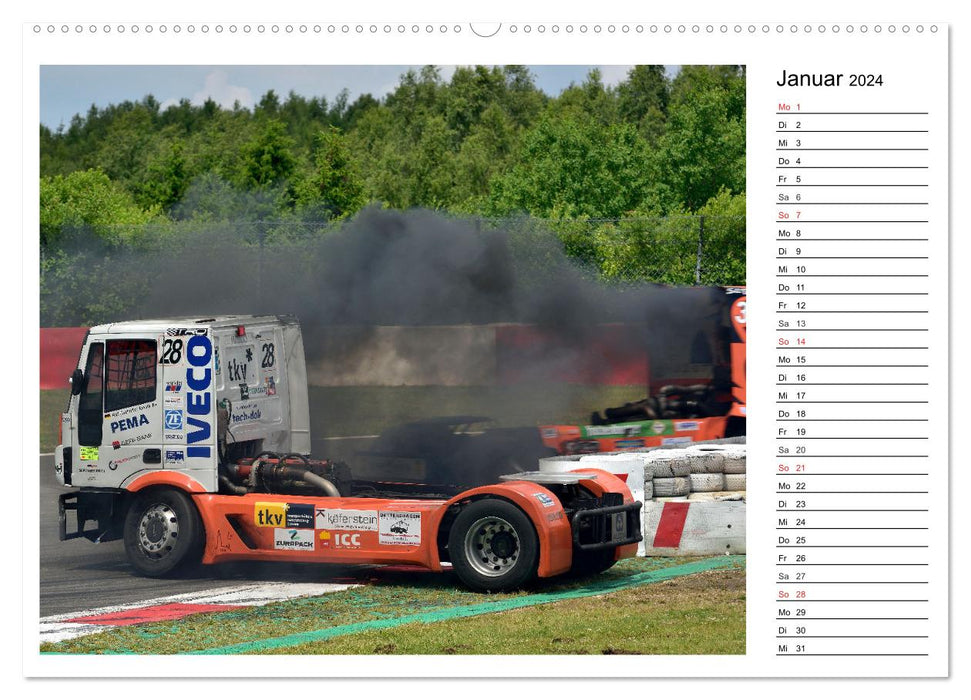 Faszination Motorsport am Nürburgring (CALVENDO Wandkalender 2024)