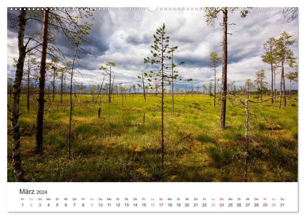 Le Nord de la Russie 2024 (Calvendo Premium Wall Calendar 2024) 