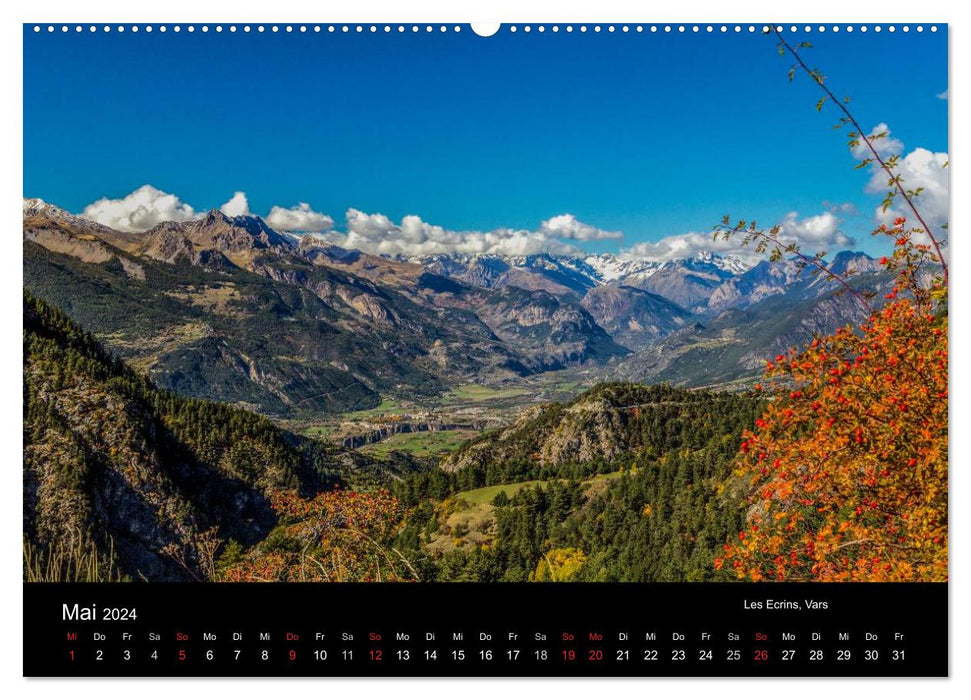 Ralentissez... voyagez à travers des paysages oniriques "Les Grandes Alpes" (Calendrier mural CALVENDO 2024) 