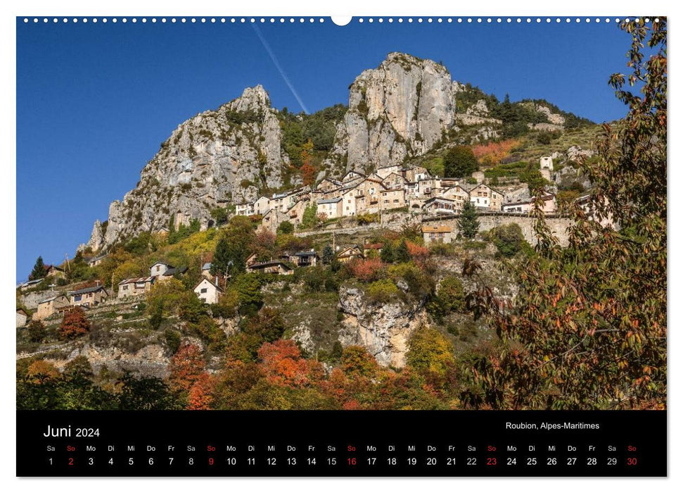 Ralentissez... voyagez à travers de magnifiques paysages "Les Grandes Alpes" (Calendrier mural CALVENDO 2024) 