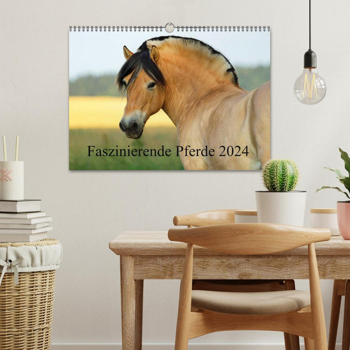 Faszinierende Pferde 2024 (CALVENDO Wandkalender 2024)