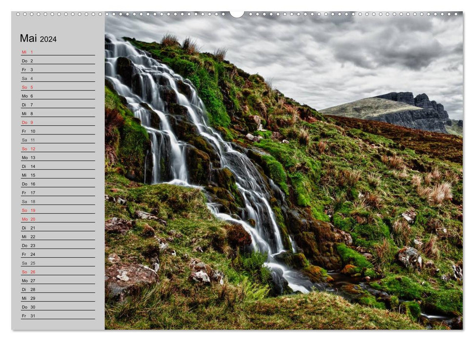 Schottland. Herbe Naturschönheit (CALVENDO Premium Wandkalender 2024)