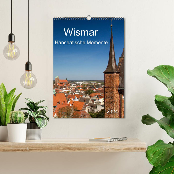 Wismar - Hanseatische Momente (CALVENDO Wandkalender 2024)