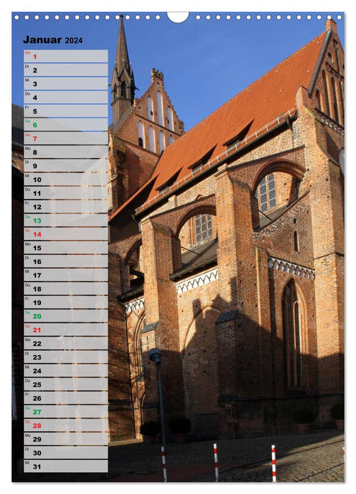 Wismar - Hanseatische Momente (CALVENDO Wandkalender 2024)