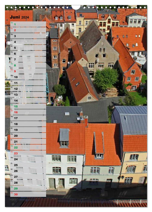 Wismar - Hanseatische Momente (CALVENDO Wandkalender 2024)