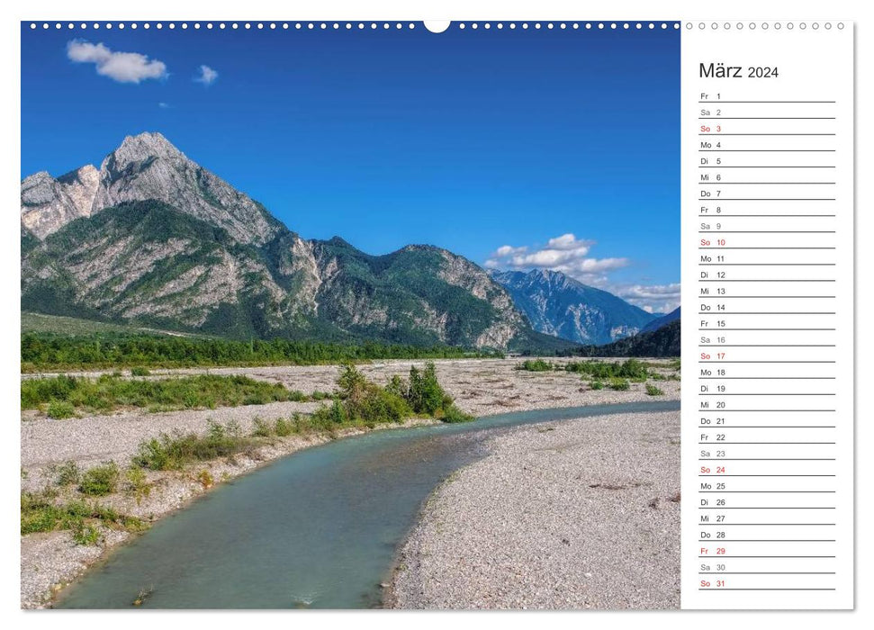 Friaul-Julisch Venetien - zwischen Alpen und Adria (CALVENDO Premium Wandkalender 2024)