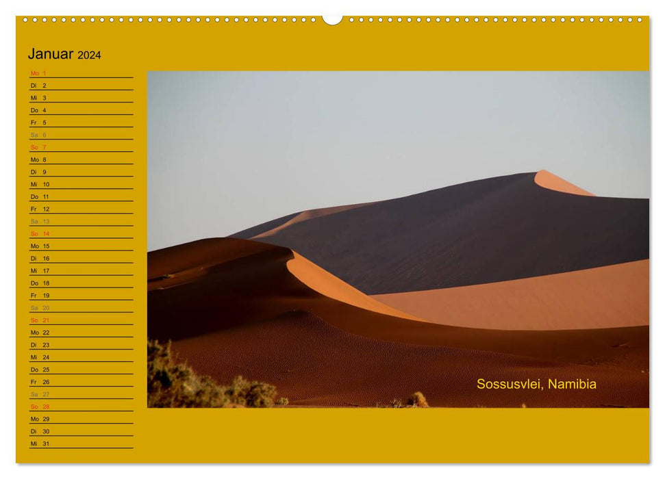 L'AFRIQUE du Sud (Calvendo Premium Wall Calendar 2024) 