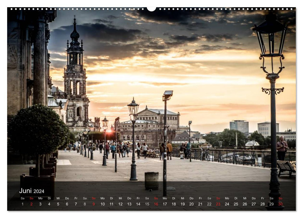 Im Osten viel Schönes - Dresden (CALVENDO Premium Wandkalender 2024)